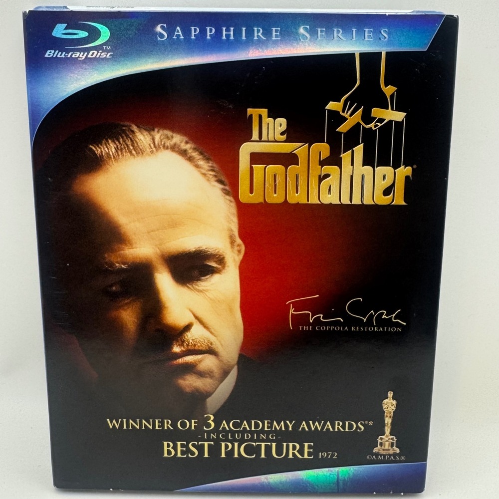 The Godfather Blu-ray Sapphire Series Coppola Restoration Marlon Brando Pacino